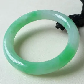 Natural Jade Bangle Jadeite Bangle Internal Diameter 54.8mm BER282