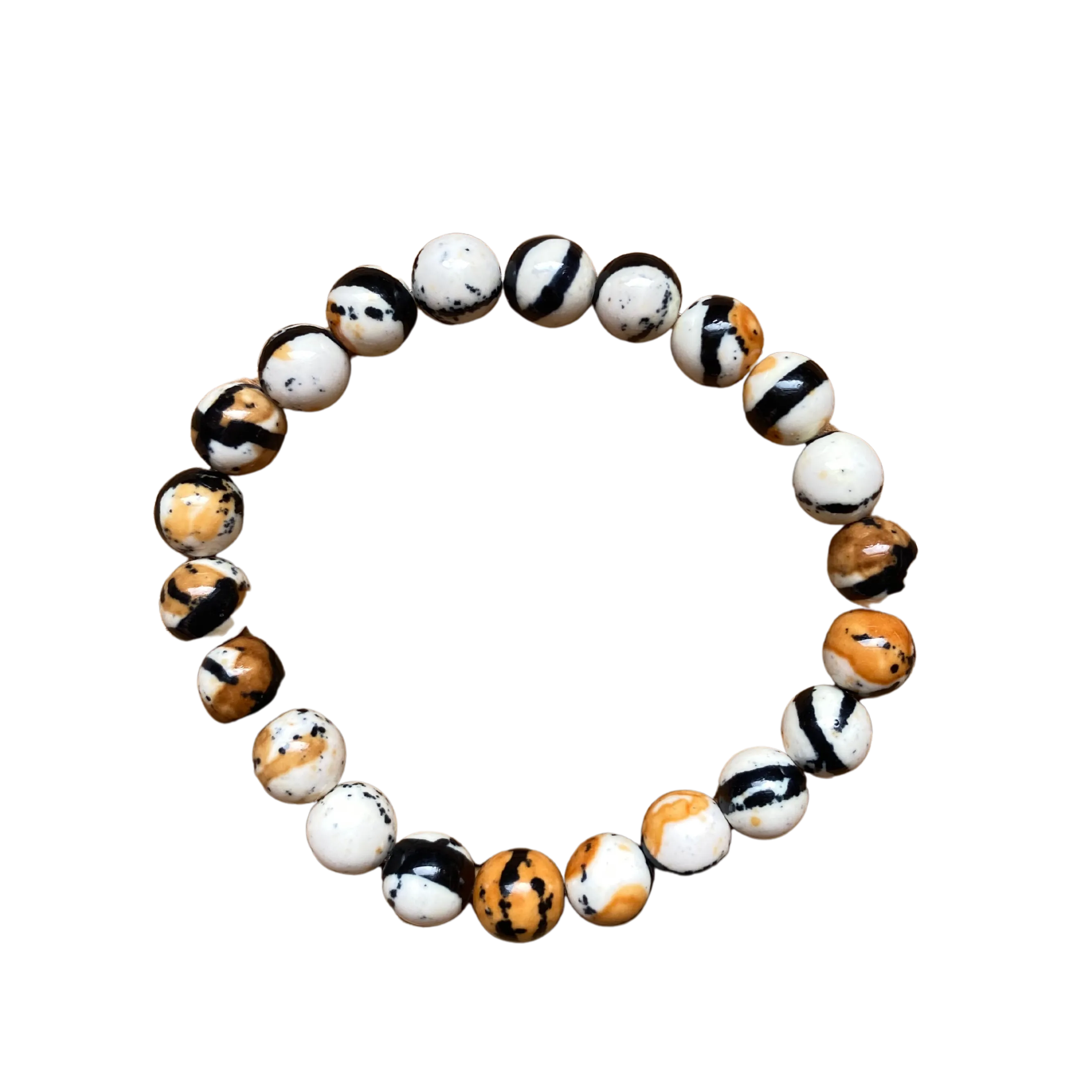 Ocelot Jade 8mm Bracelet