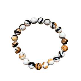 Ocelot Jade 8mm Bracelet