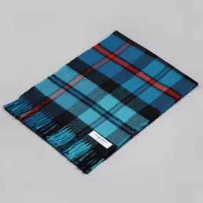 Oversized lambswool scarf in MacCorquodale Tartan