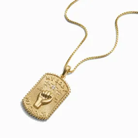 Pro Roe Dog Tag Necklace