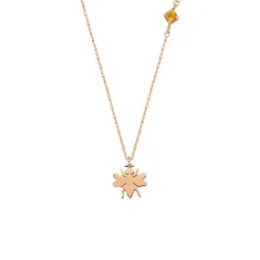 QUEEN BEE MELLONA CITRINE NECKLACE