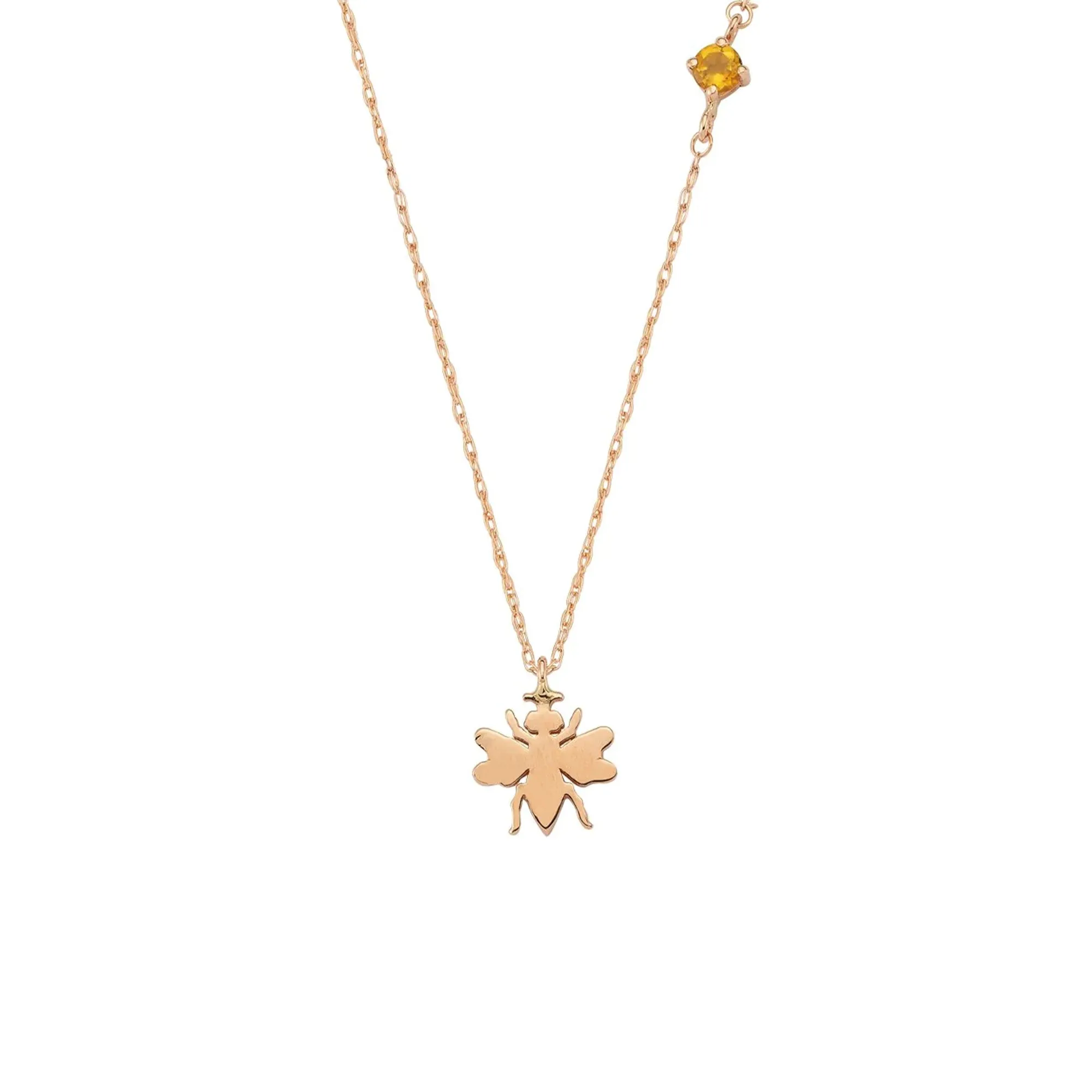QUEEN BEE MELLONA CITRINE NECKLACE
