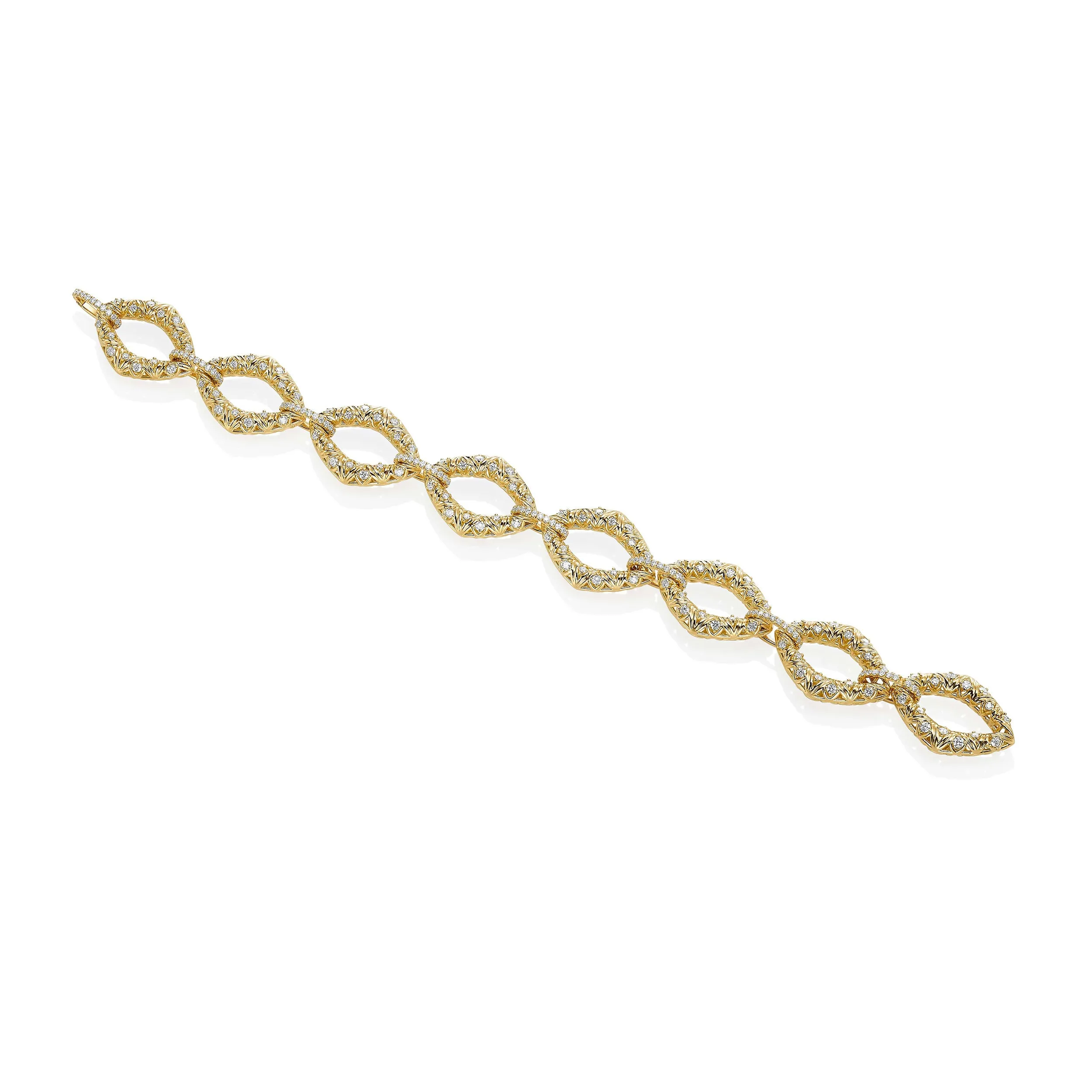 "Porta" Diamond Intertwined Choker