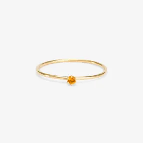 R1601CT | Baby Citrine Ring