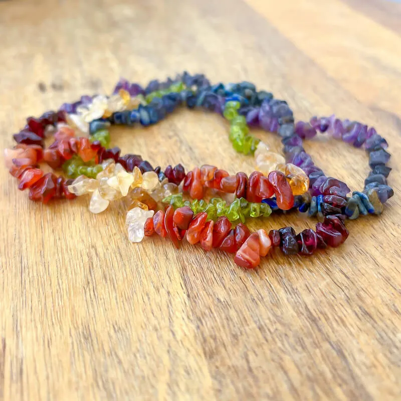 Raw Chip Necklace - 32 in.