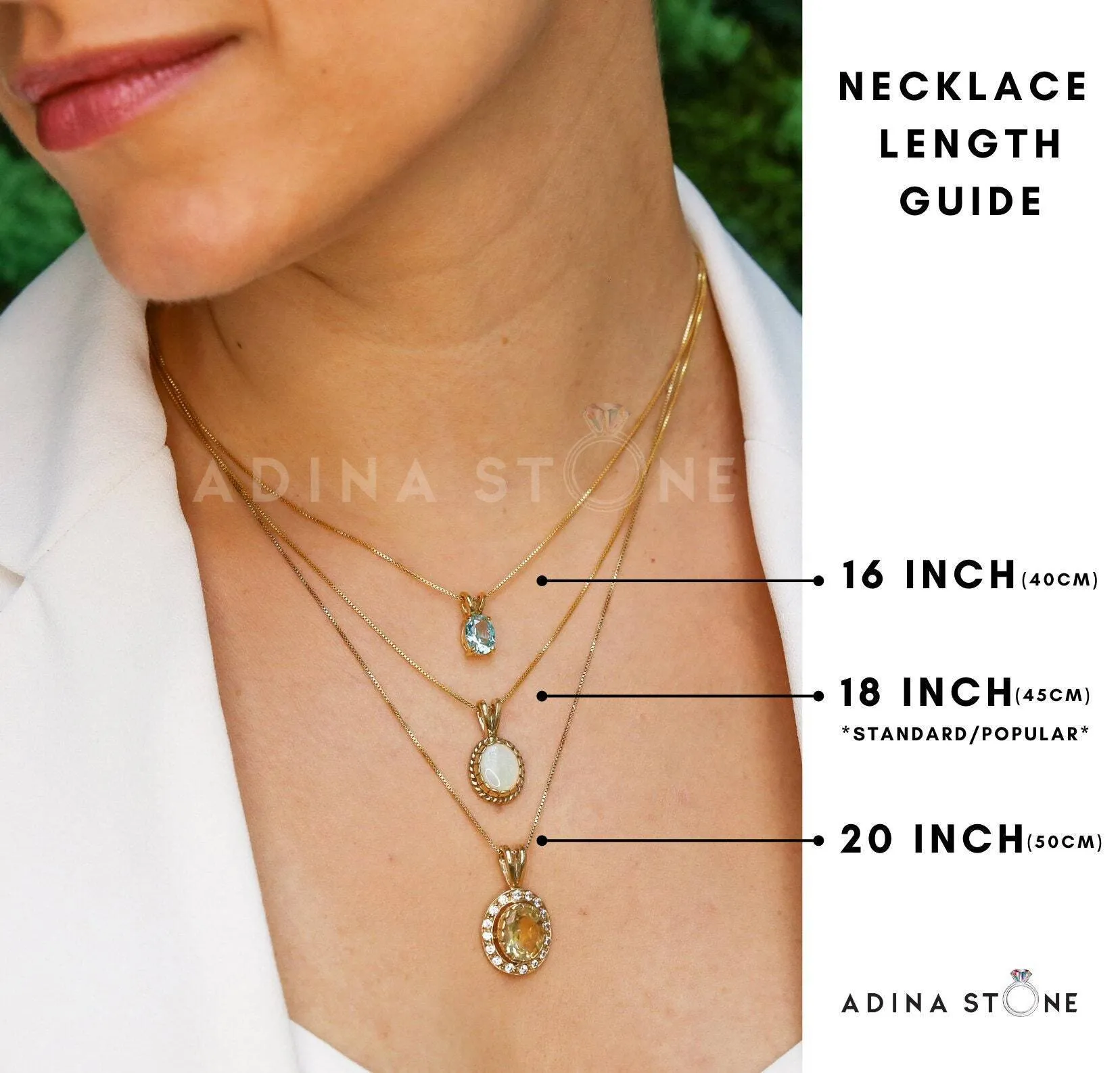 Real Gold Topaz Necklace - Genuine Mystic Topaz Necklace - Dainty Purple Gold Pendant
