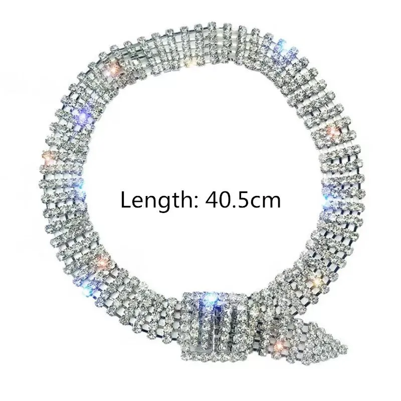 Rhinestone Choker Necklace