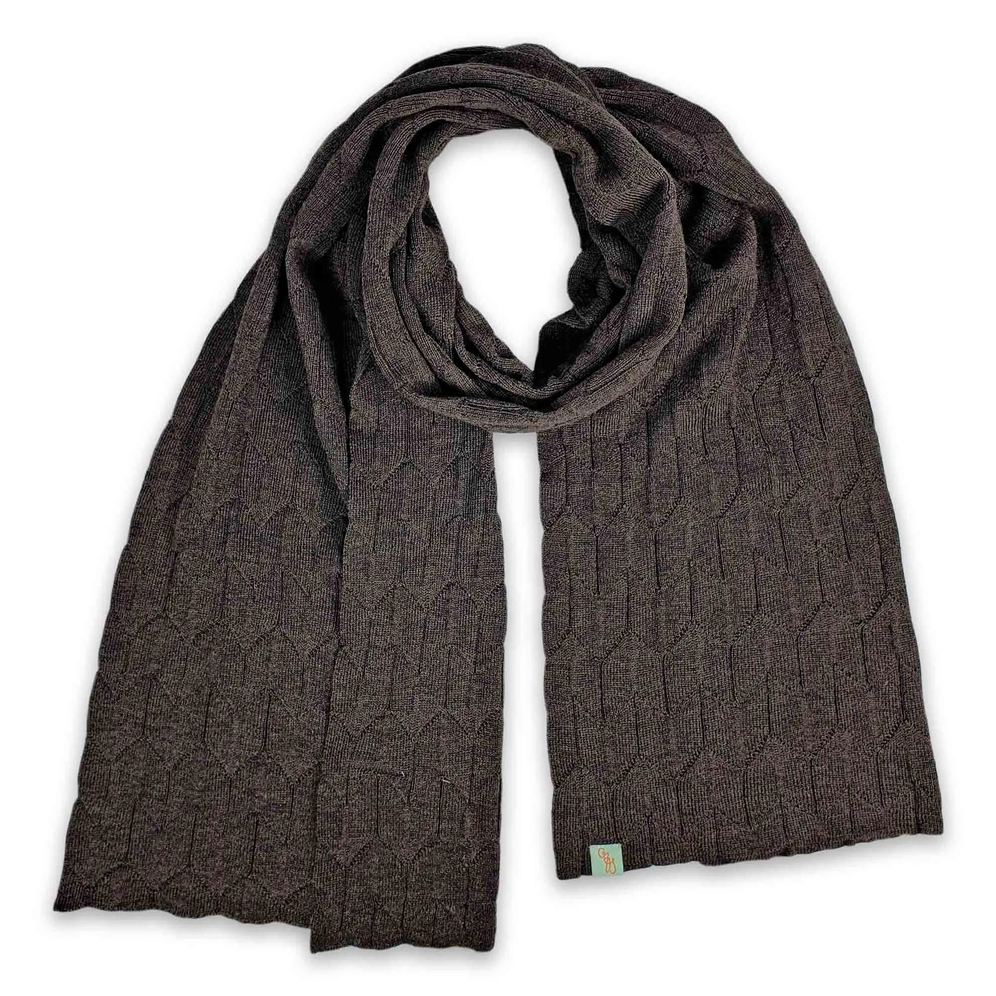 SCARVES - TULIP FIELDS - EXTRA FINE MERINO WOOL
