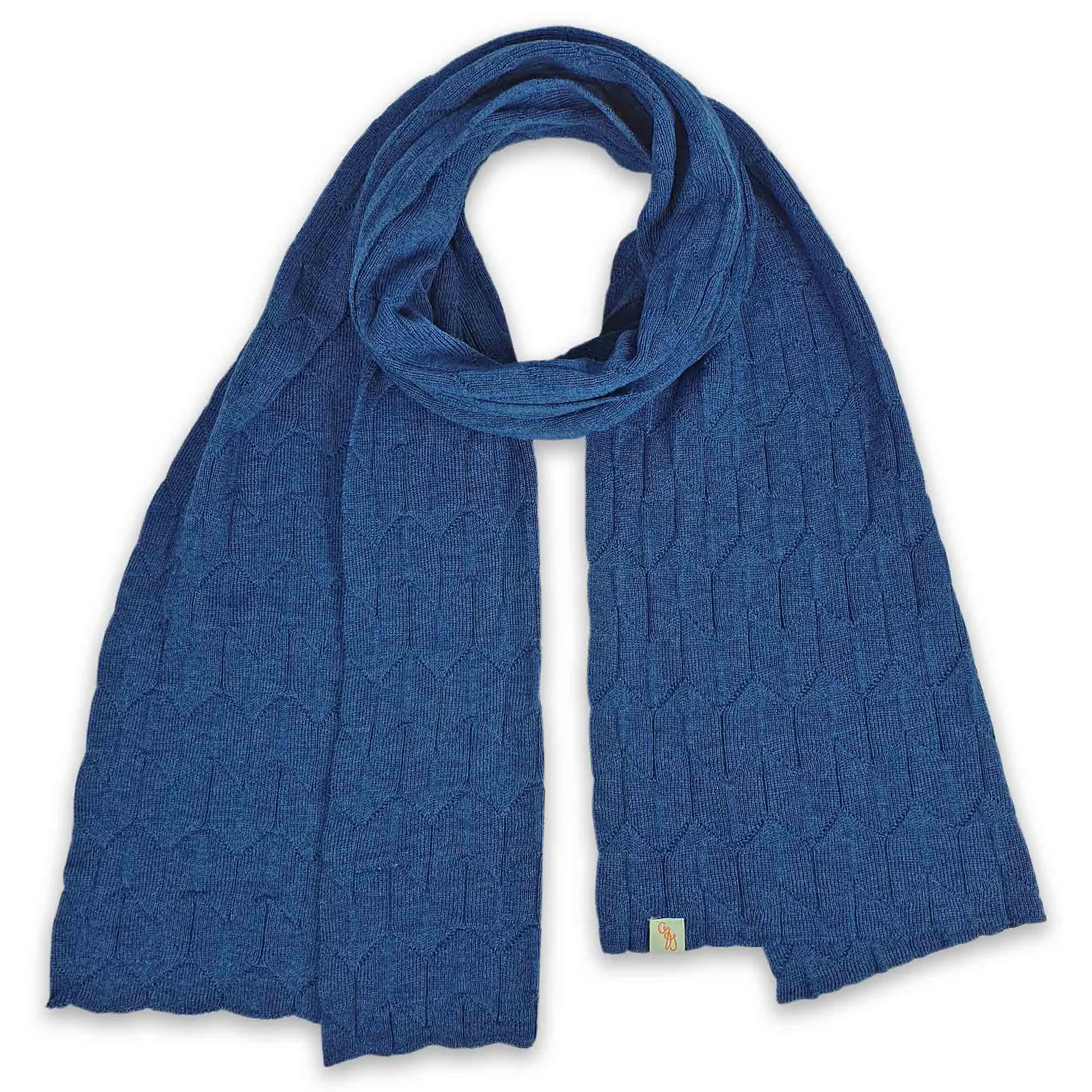 SCARVES - TULIP FIELDS - EXTRA FINE MERINO WOOL