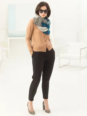 Selene Colorblock Super Scarf (Crochet)