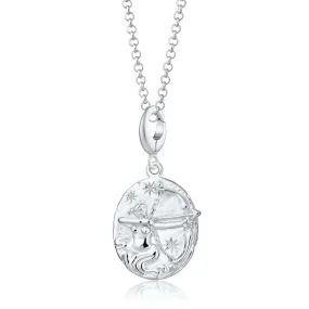 Silver Sagittarius Zodiac Necklace