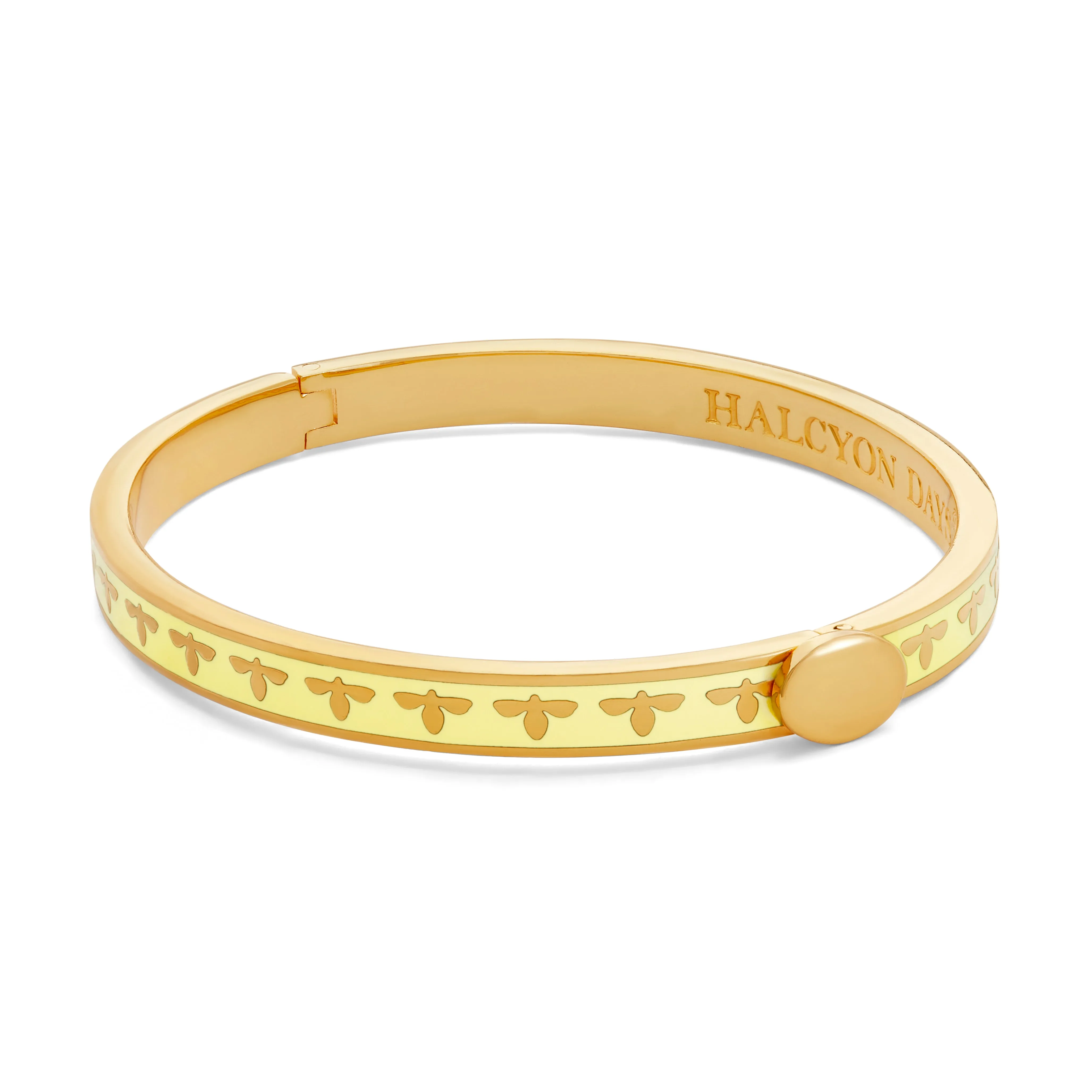 Skinny Bee Buttercup & Gold Bangle