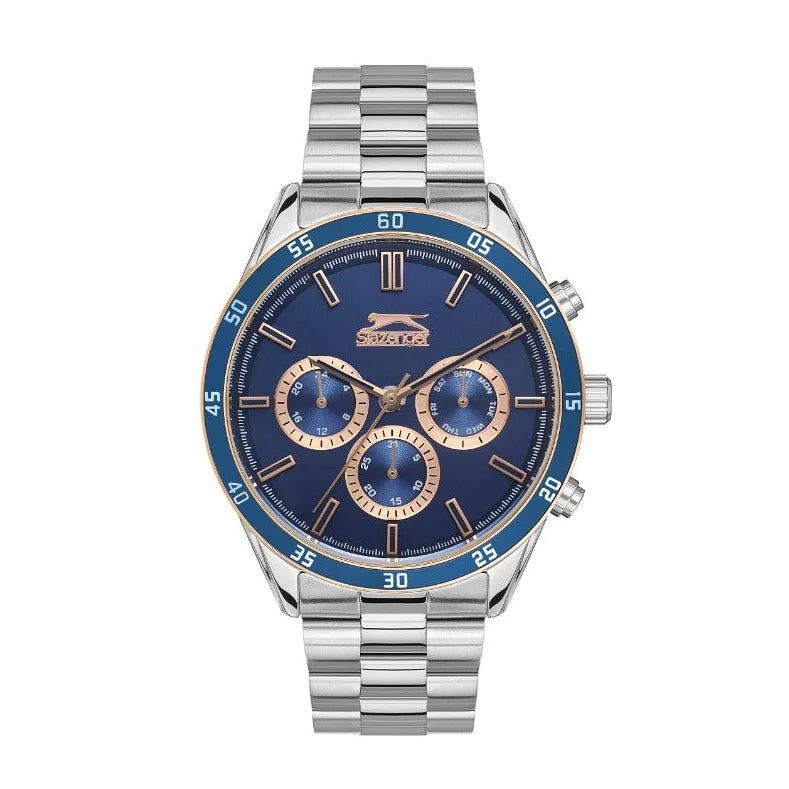 Slazenger SL.09.2109.2.01  Gents Stainless Steel Watch Blue