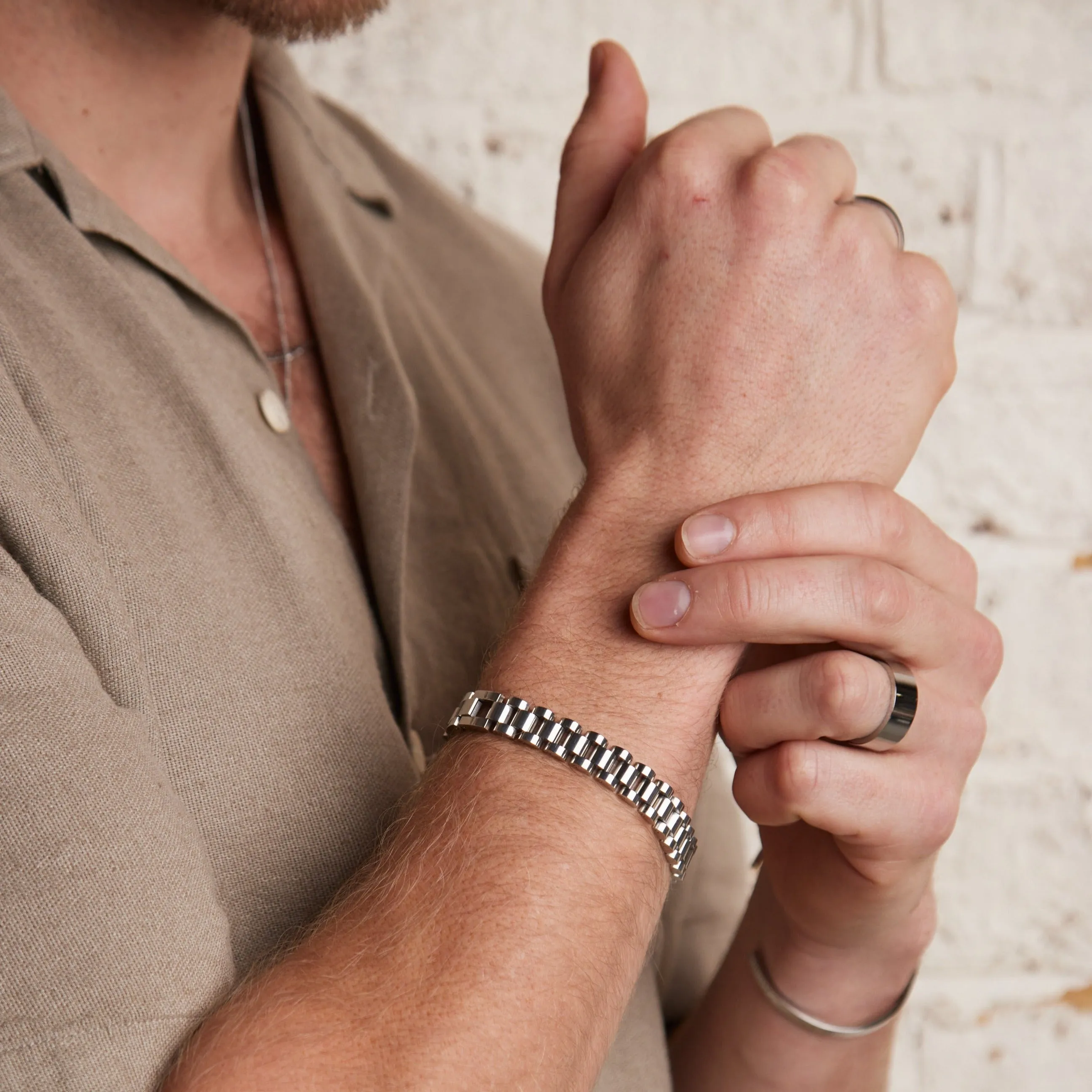 Slim Watch Chain Bracelet