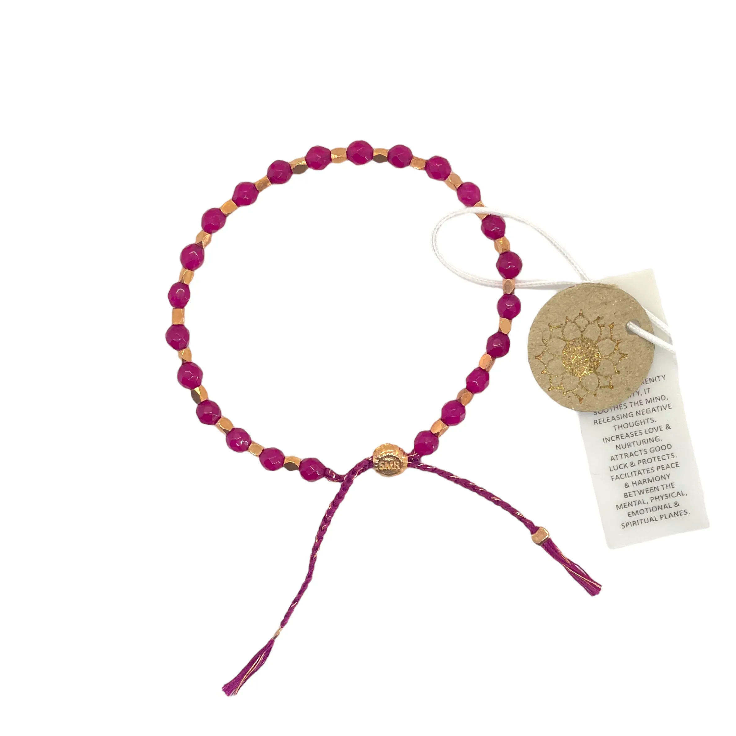 smr | jade hot pink | Signature Collection bracelet