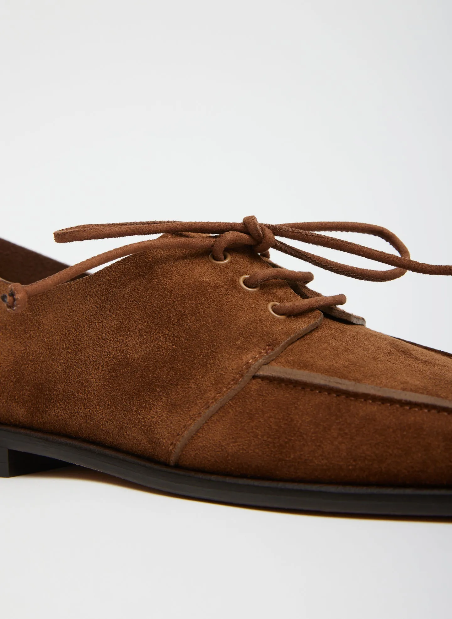 Suede Brody Square Toe Loafer