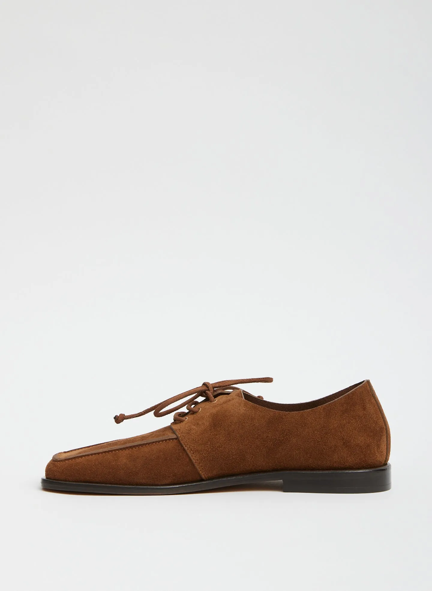 Suede Brody Square Toe Loafer