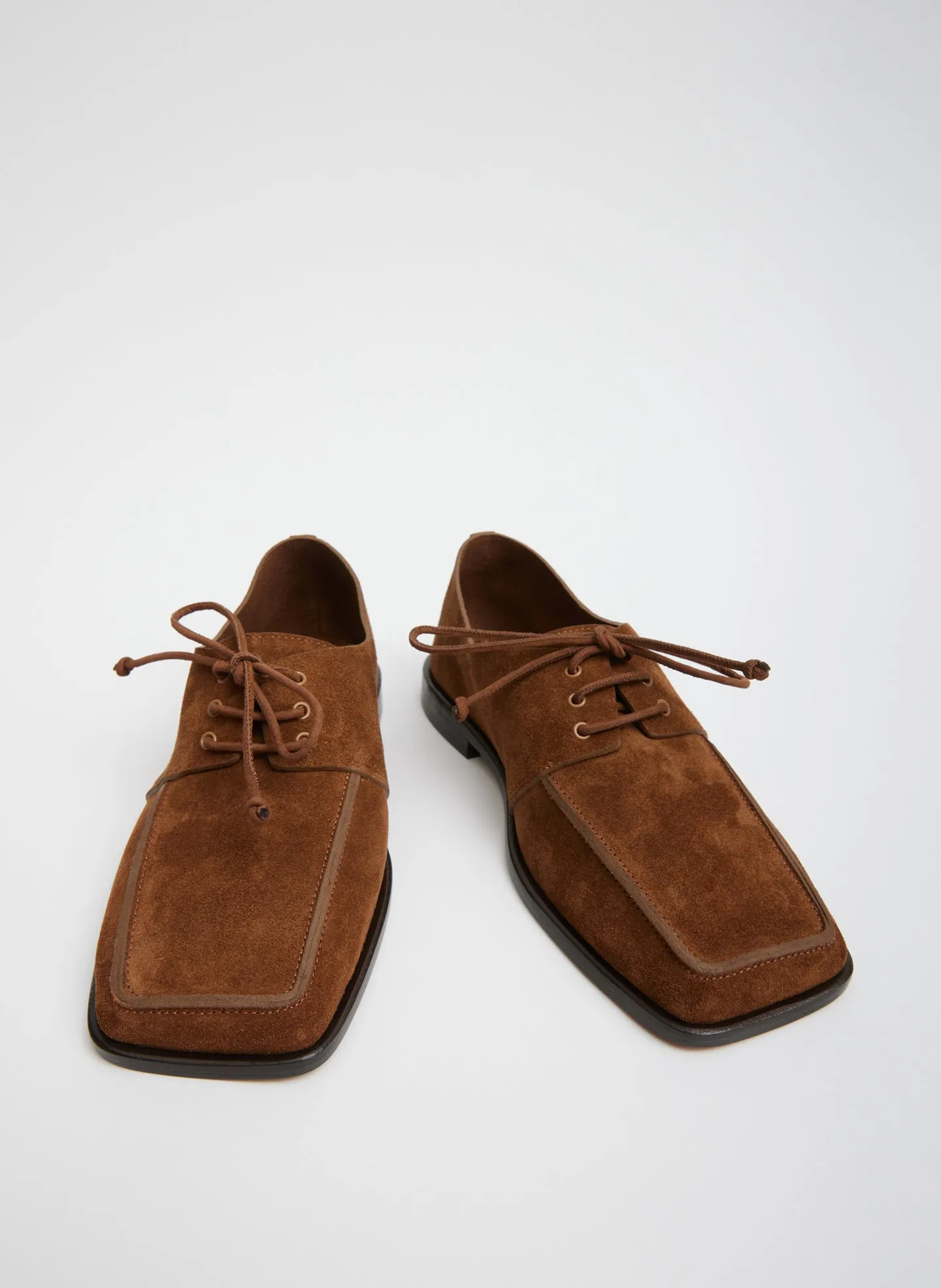 Suede Brody Square Toe Loafer
