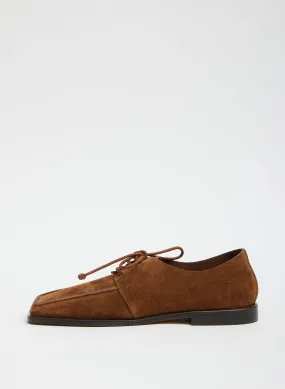 Suede Brody Square Toe Loafer