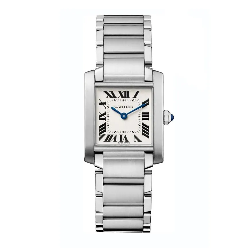 Tank Française Medium Steel Watch