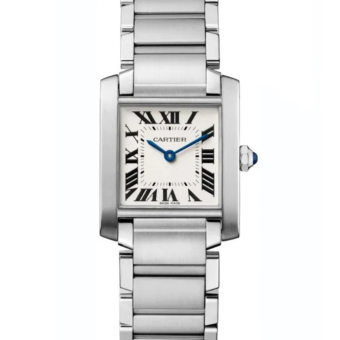 Tank Française Medium Steel Watch