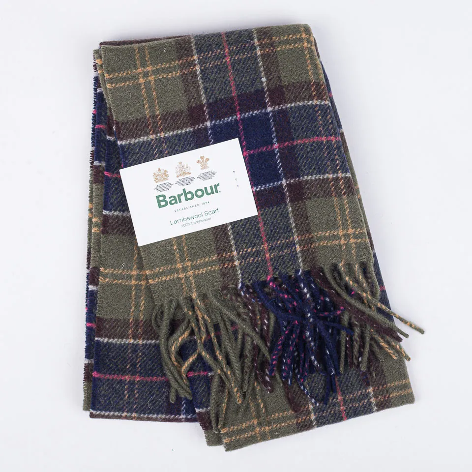 Tartan Lambswool Scarf | The Firm Shop