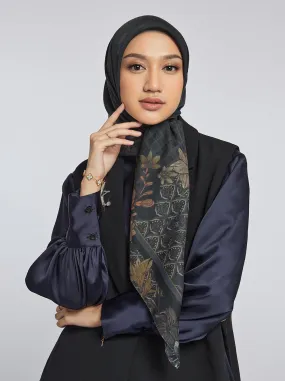 TEMIMA SCARF CHARCOAL