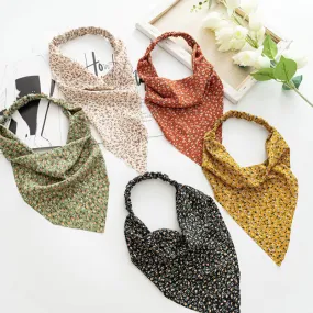 Triangle Printed Bohemian Headbands Hair Scarf Without Clips and Elastic