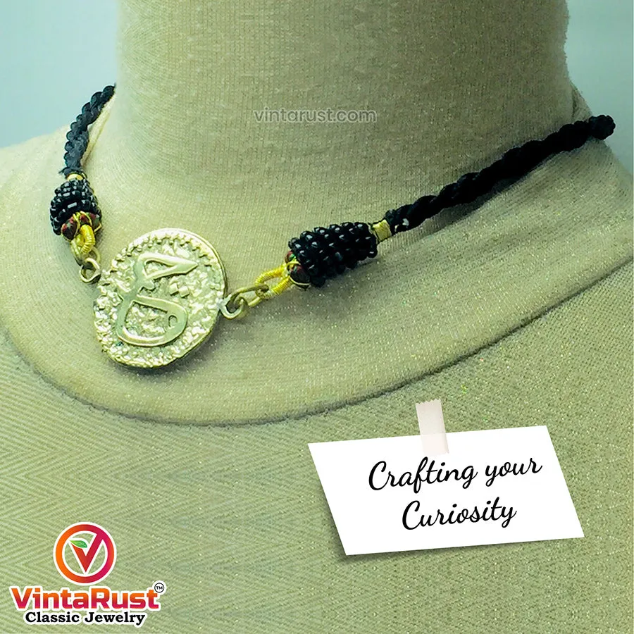 Tribal Golden Coin Choker jeweler Set