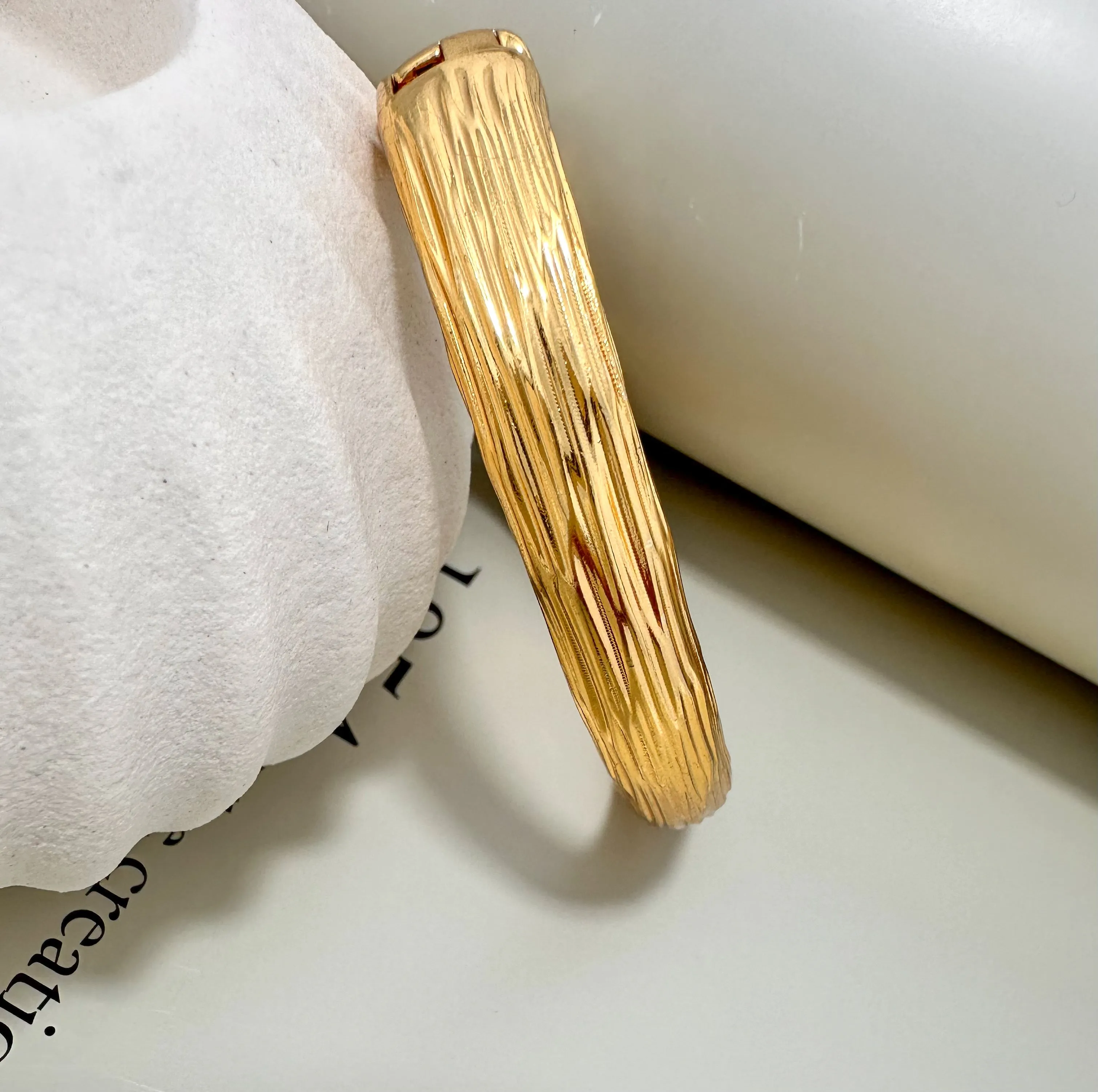Velani Jewelry Brushed Bangle Bracelet