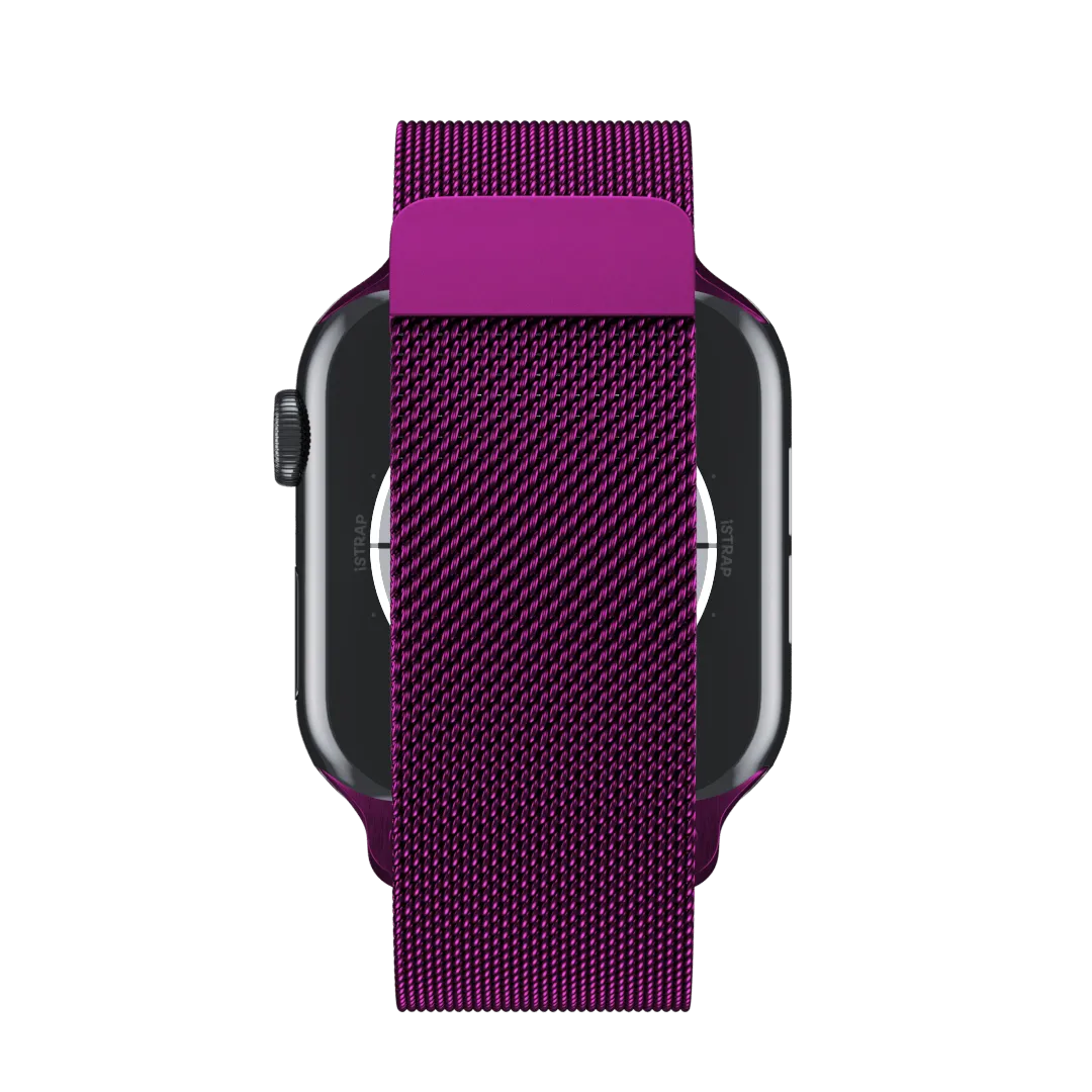 Violet Milanese Loop for Apple Watch