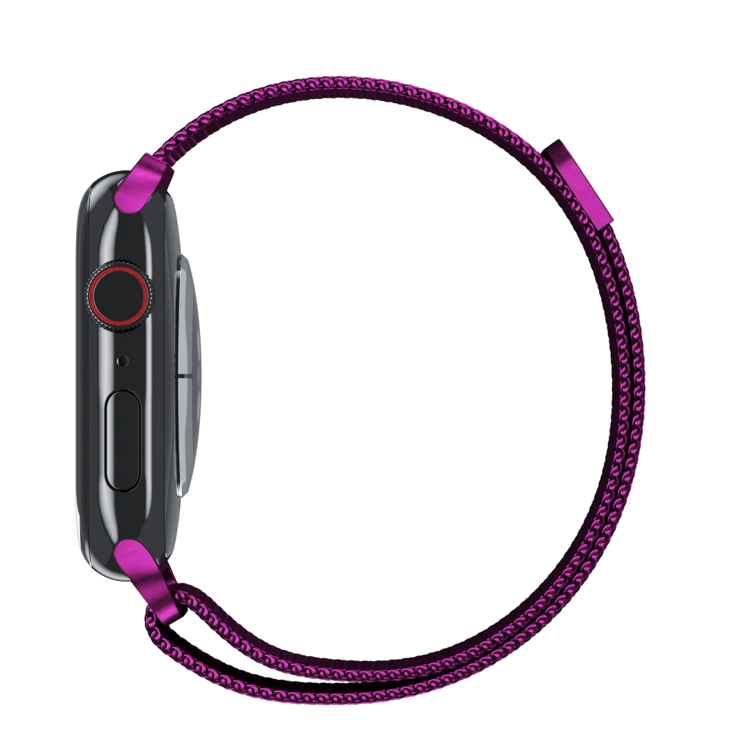 Violet Milanese Loop for Apple Watch