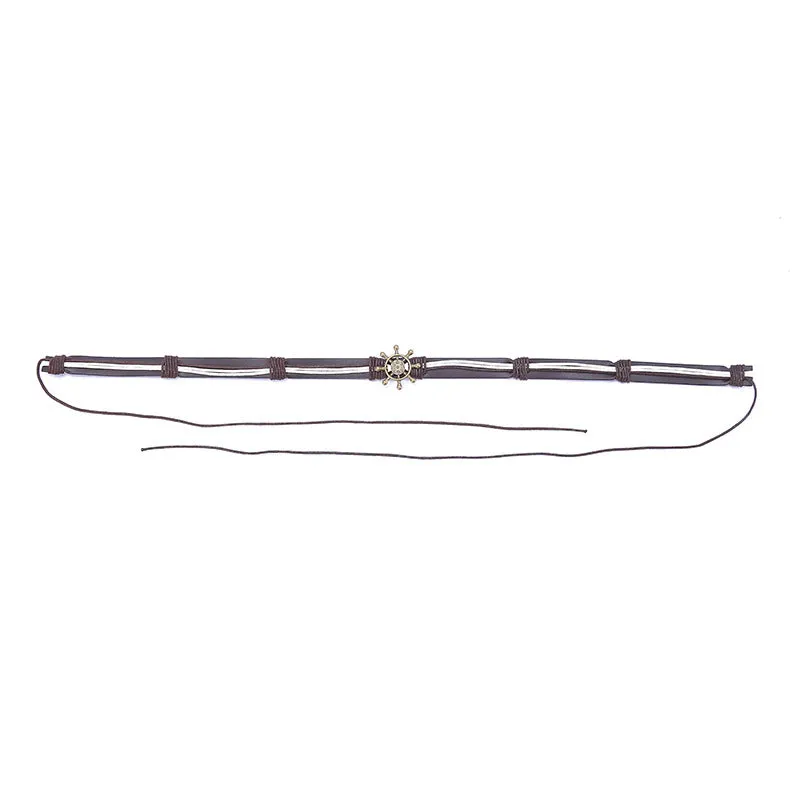 Woven Leather Decorative Hat Bands