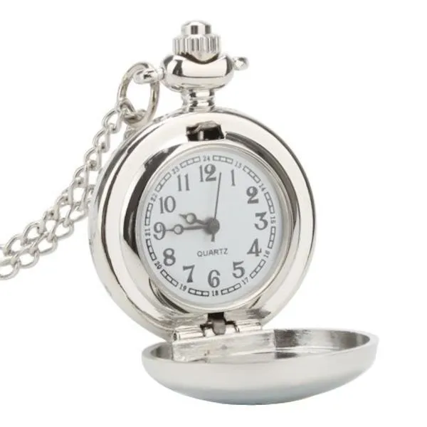 Zojie Pendant Watch - Black Cartoon Cat
